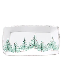 Vietri Melamine Lastra Holiday Rectangular Platter