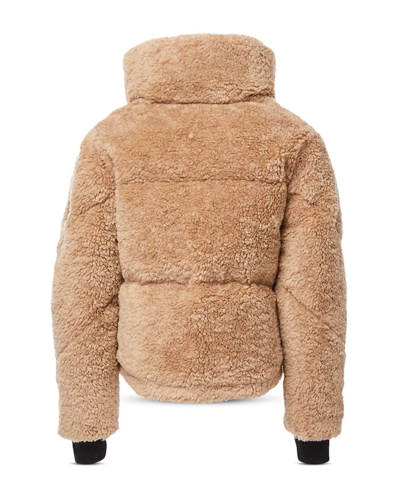 Girls' Sherpa Athlete Down Jacket - Big Kid