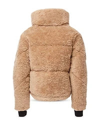 Girls' Sherpa Athlete Down Jacket - Big Kid