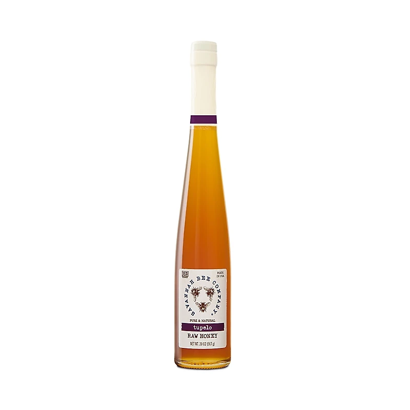Savannah Bee Company Tupelo Raw Honey Flute