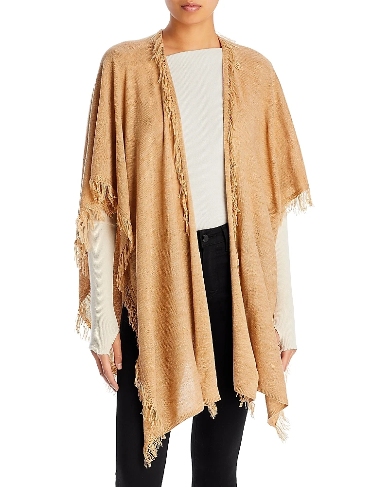 Aqua Fringe Ruana - Exclusive