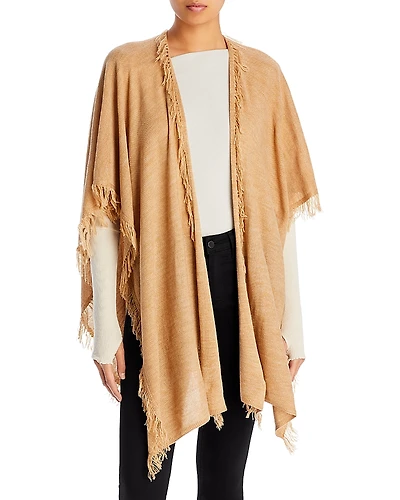 Aqua Fringe Ruana - Exclusive