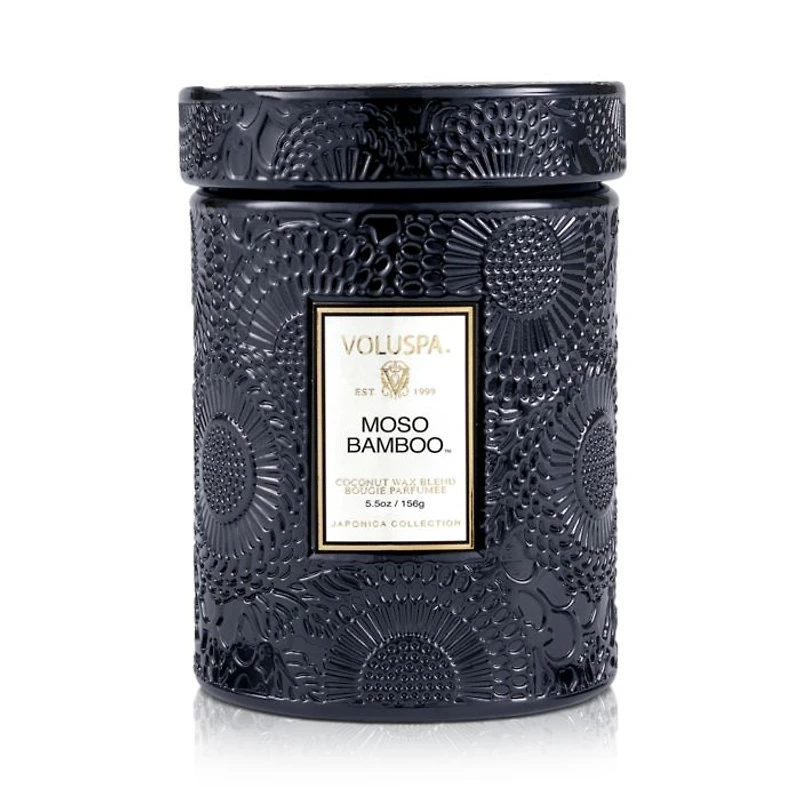 Moso Bamboo Small Jar Candle, 5.5 oz.