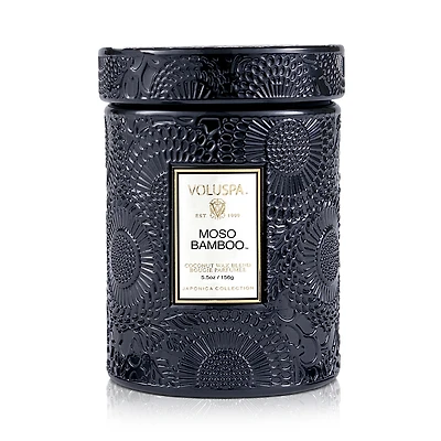Voluspa Moso Bamboo Small Jar Candle, 5.5 oz.