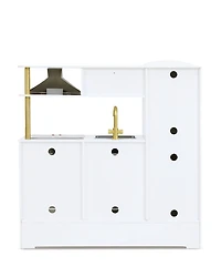 Kids Little Chef Munich Retro Play Kitchen White - Ages 3-7
