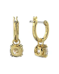 Stilla Huggie Hoop Drop Earrings