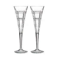 Reed & Barton Hudson Toasting Flutes, Set of 2