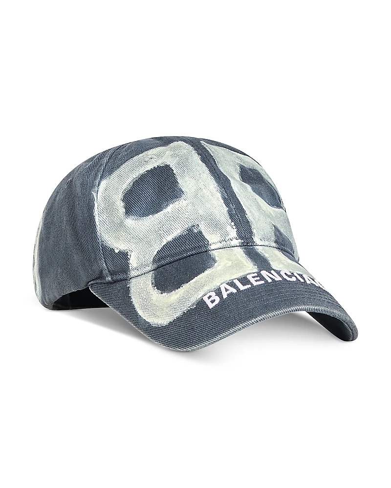 Balenciaga Bb Sprayed Cap