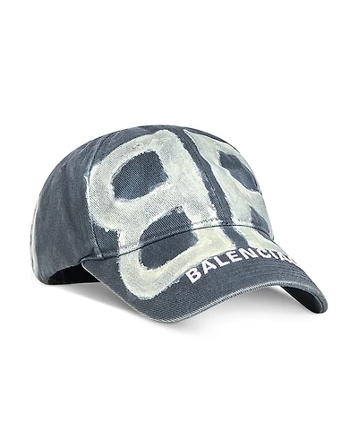 Balenciaga Bb Sprayed Cap