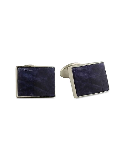 David Donahue Sodalite Sterling Silver Cufflinks