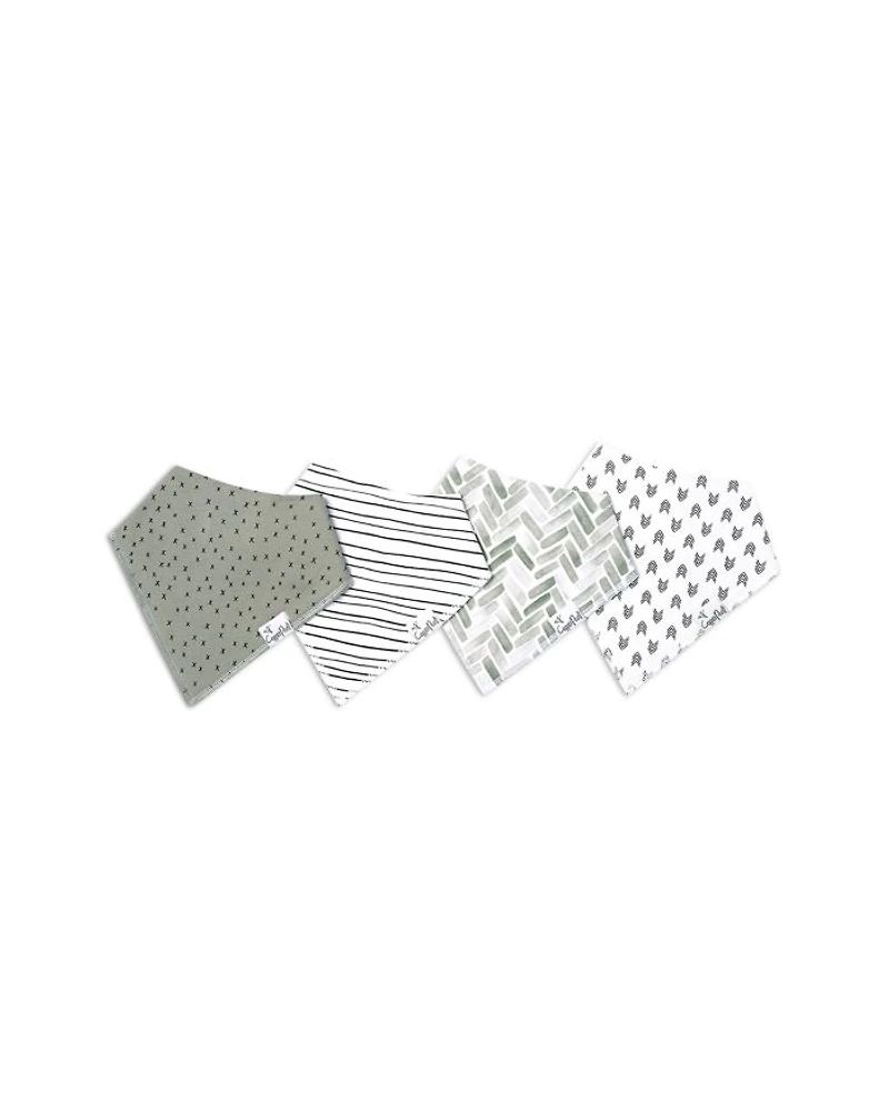 Bandana Bib Set, 4 Pk