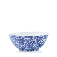 Vietri Santorini Flower Small Serving Bowl