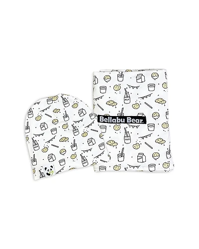 Bellabu Bear Unisex Cookie Printed Swaddle - Baby