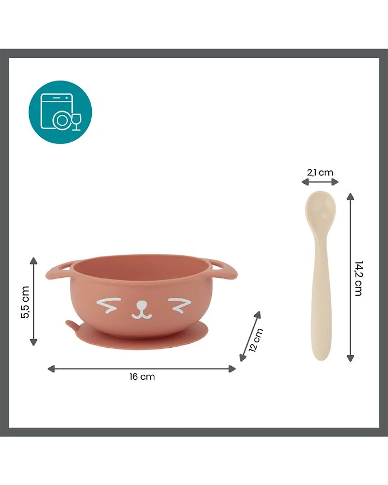 Tast'isy Baby Feeding Set Fox