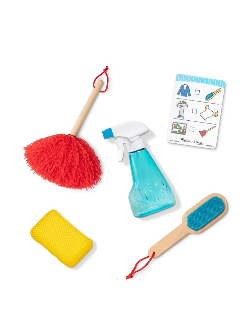 Deluxe Sparkle & Shine Cleaning Play Set - Ages 3+