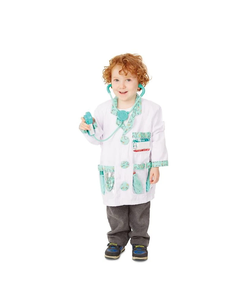 Doctor Role Play Costume Set - Ages 3-6