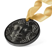 Lalique Masque de Femme Motif Ornament