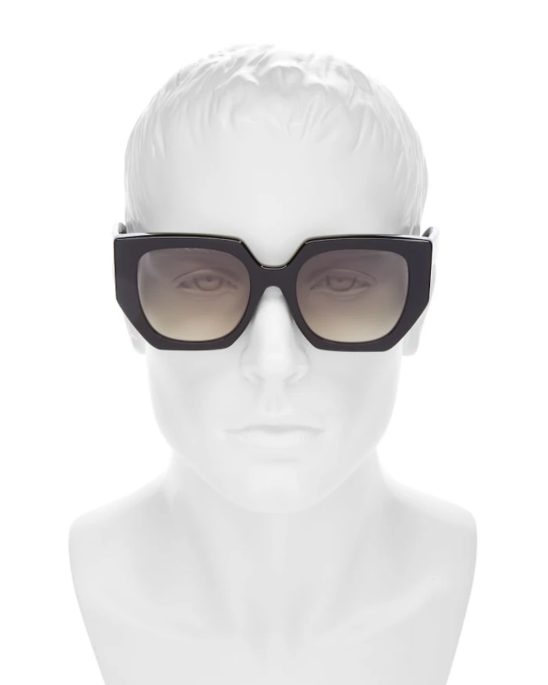 Triomphe Butterfly Sunglasses, 55mm