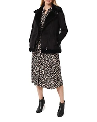 Morgen Belted Floral Print Shirt Dress