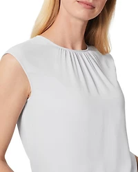 Violetta Pleated Sleeveless Top