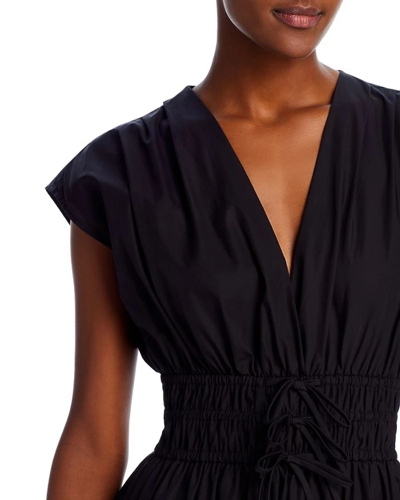 Tora Cotton Poplin Mini Dress