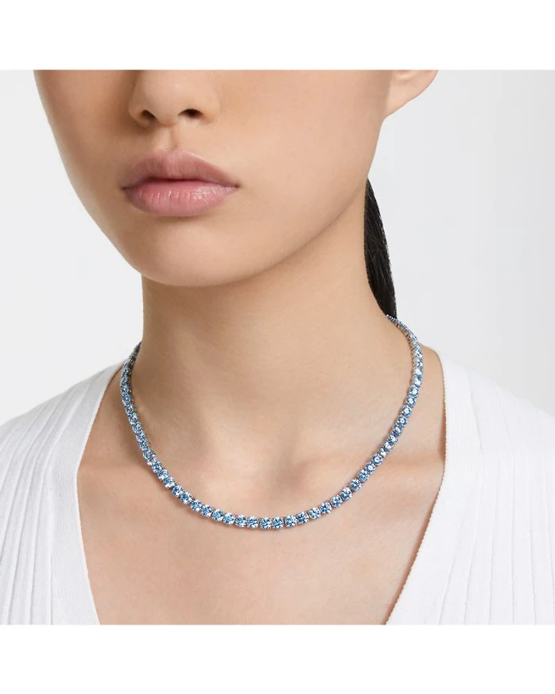 Matrix Crystal Tennis Necklace