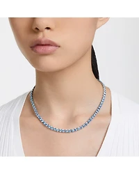 Matrix Crystal Tennis Necklace