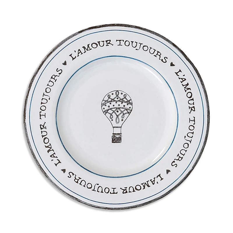 Juliska L'Amour Toujours Cocktail Plate