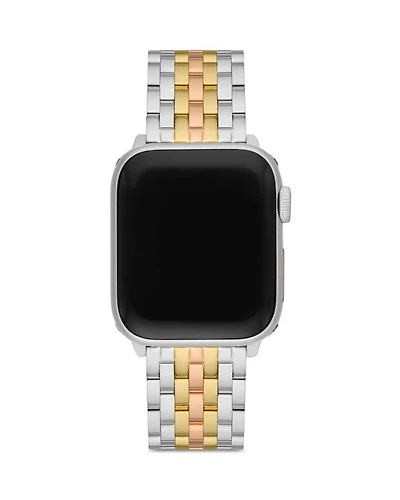 Apple Watch® Tri-Tone 18K Gold-Plated Bracelet, 38-49mm