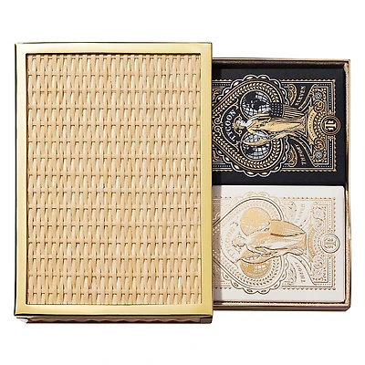 Aerin Colette Cane Playing Cards