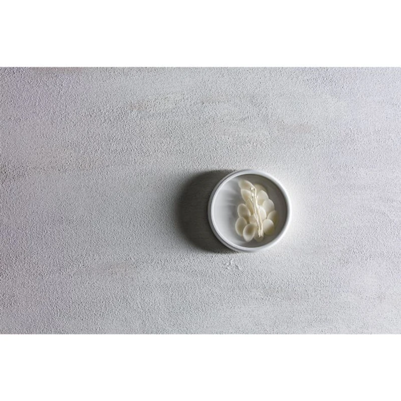 Cloud Terre® 6" Shallow Salad Bowl, White, Set of 4
