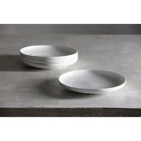 Cloud Terre® 10.75" Coupe Dinner Plate, White, Set of 4