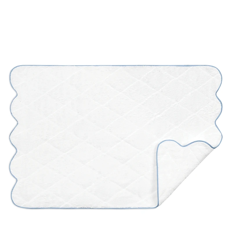 Matouk Cairo Scallop Quilted Mat