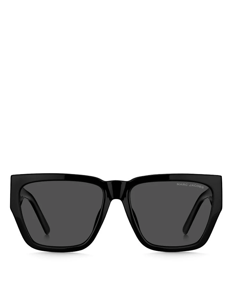 Marc Rectangular Sunglasses, 57mm