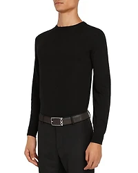 Men's Gancini Keeper Reversible Leather Belt