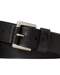 Signature Pony Leather Belt