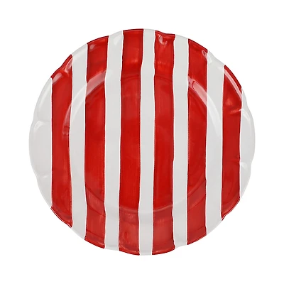 Vietri Amalfitana Stripe Dinner Plate