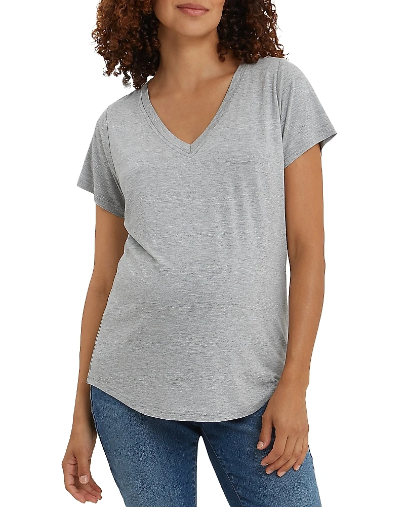 Nom Maternity V-Neck Nursing Tee