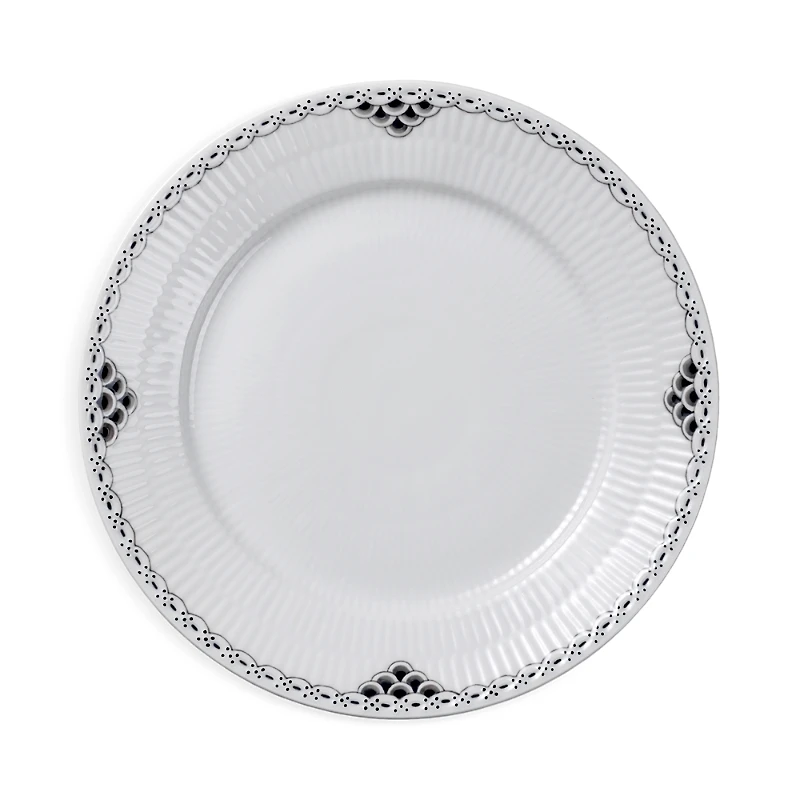 Royal Copenhagen Black Lace Salad Plate