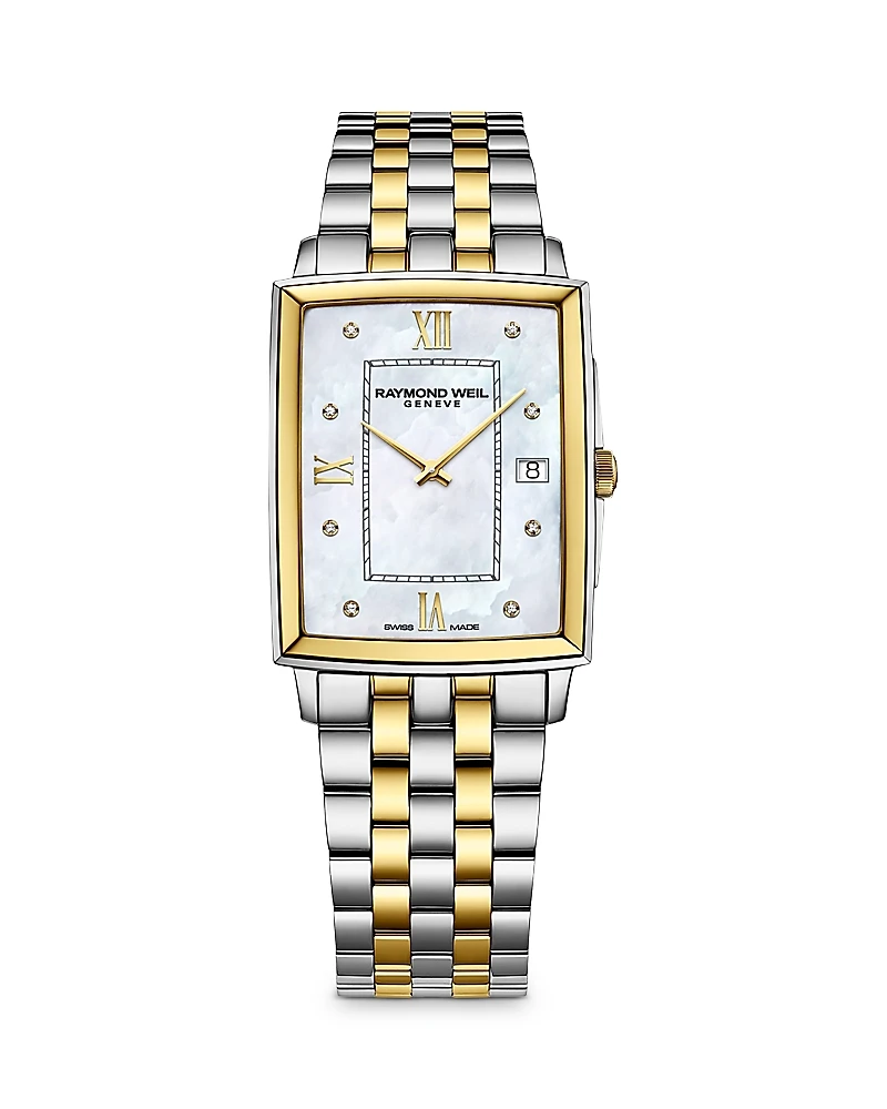 Raymond Weil Toccata Two-Tone Diamond Watch, 37mm