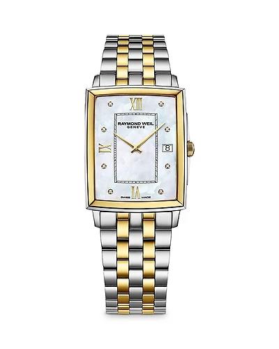Raymond Weil Toccata Two-Tone Diamond Watch, 37mm