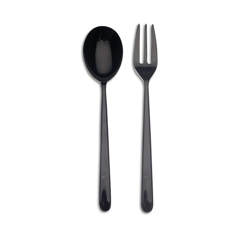 Linea Oro Nero Serving Set