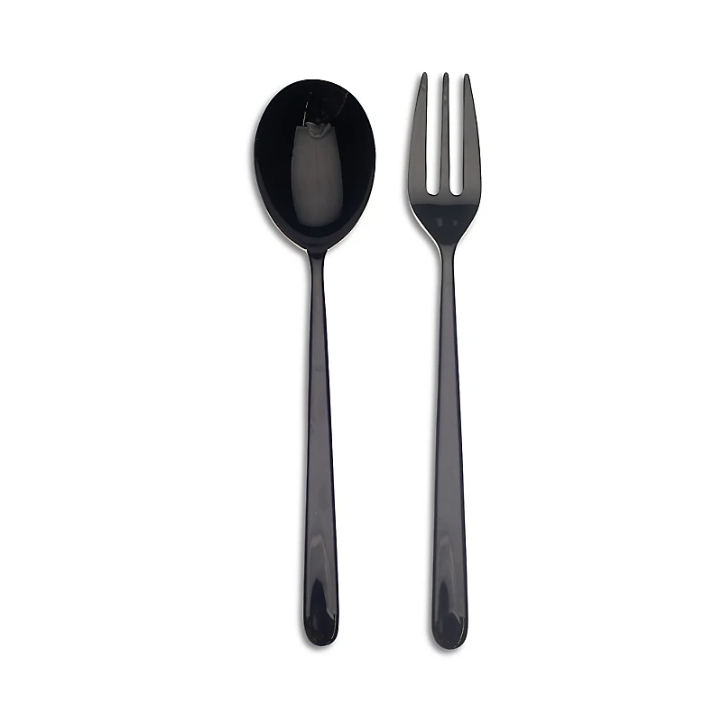 Mepra Linea Oro Nero Serving Set