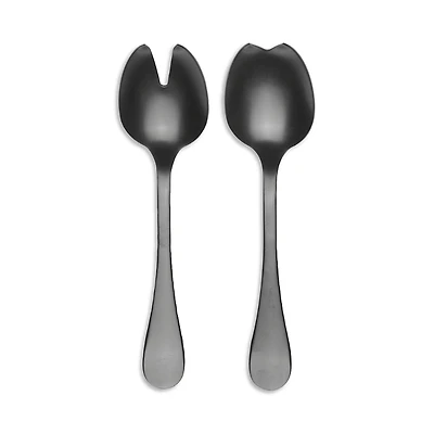 Mepra Vintage Oro Nero Salad Serving Set