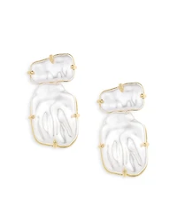 Ettika Pearlized Drop Earrings