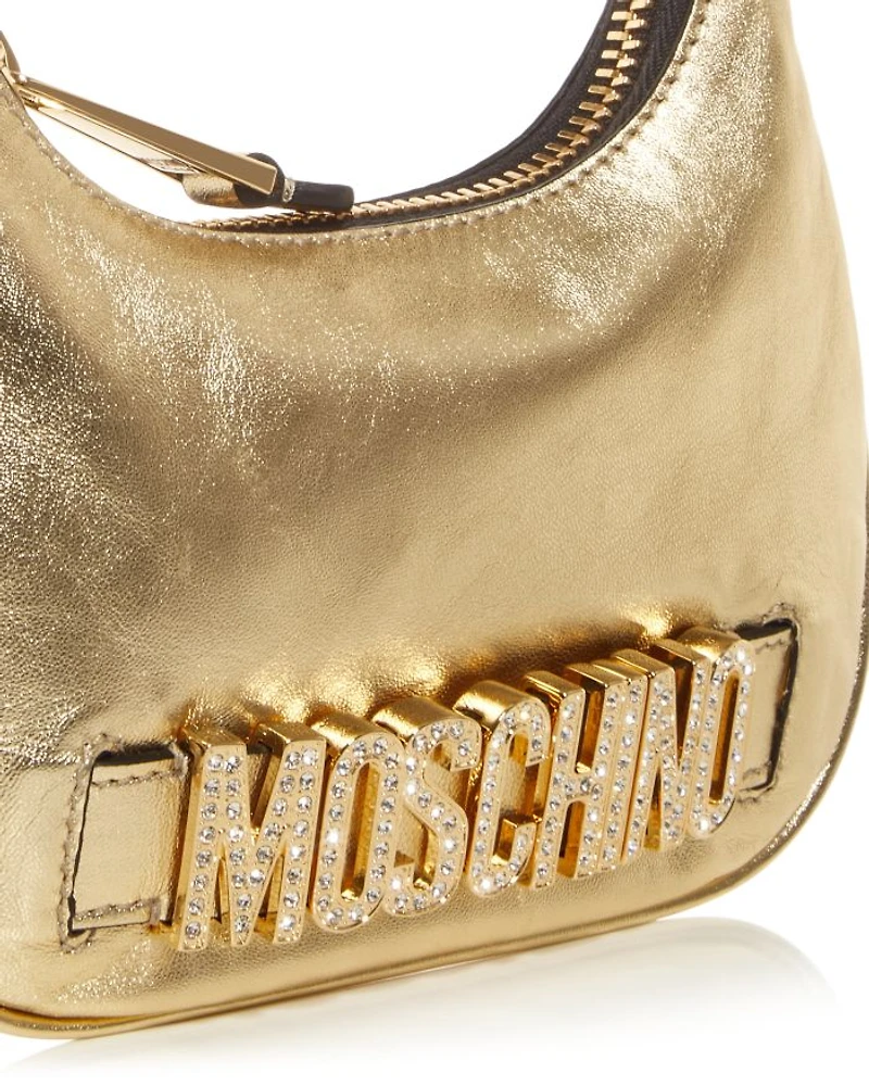 Leather Logo Hobo