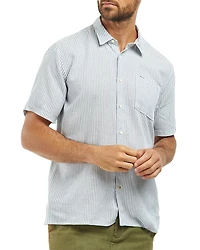 Barbour Deerpark Summerfit Stripe Regular Fit Button Down Shirt
