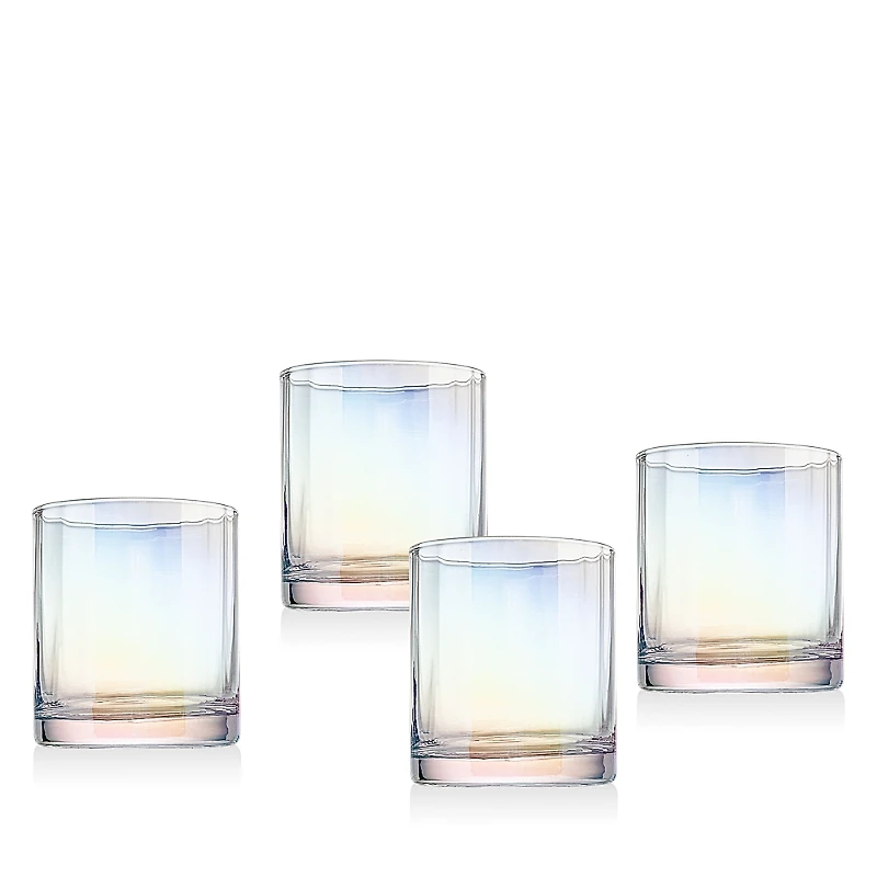 Godinger Monterey Double Old Fashioned Glasses, Set of 4