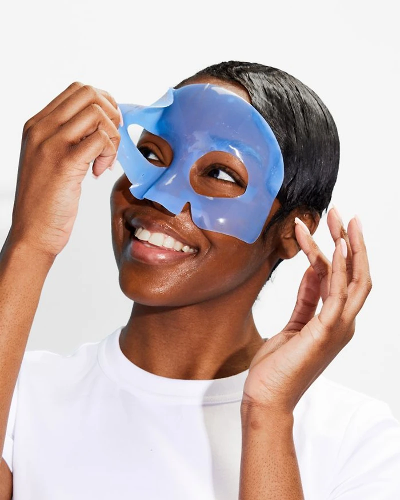 Serve Chilled On Ice Firming Hydrogel Face Mask