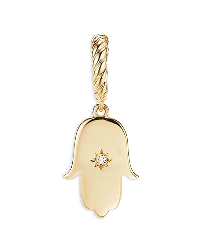 David Yurman Hamsa Amulet with Diamonds